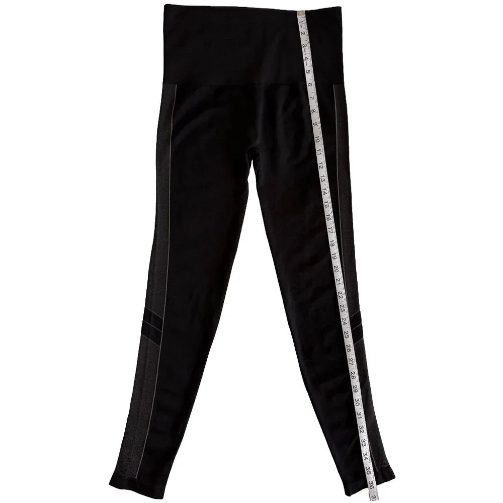 Assets by Spanx Black High-Waist‎ Leggings Size L